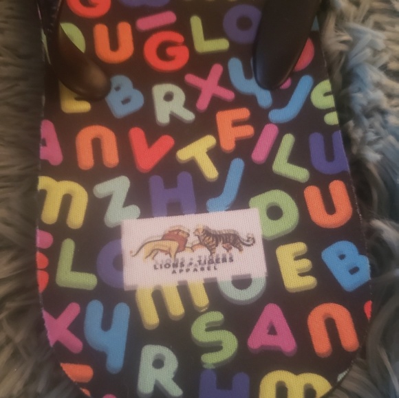 Alphabet Soup Colorful Sandals - Picture 4 of 4